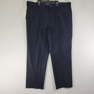 Dockers Men's Signature Khaki Classic Fit Pleated Lux Cotton Stretch 40x30‎ NEW